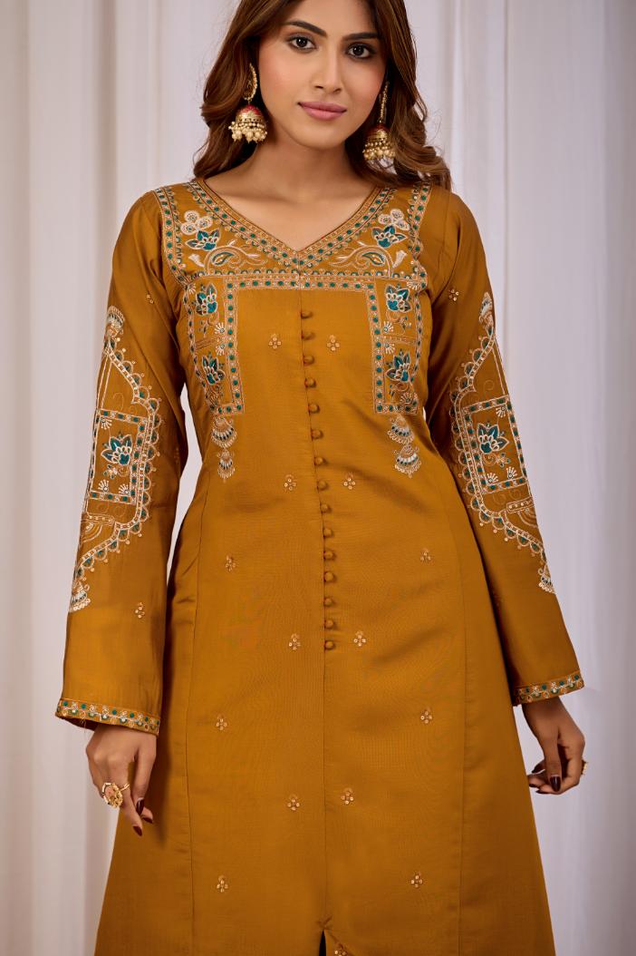 mustard yellow