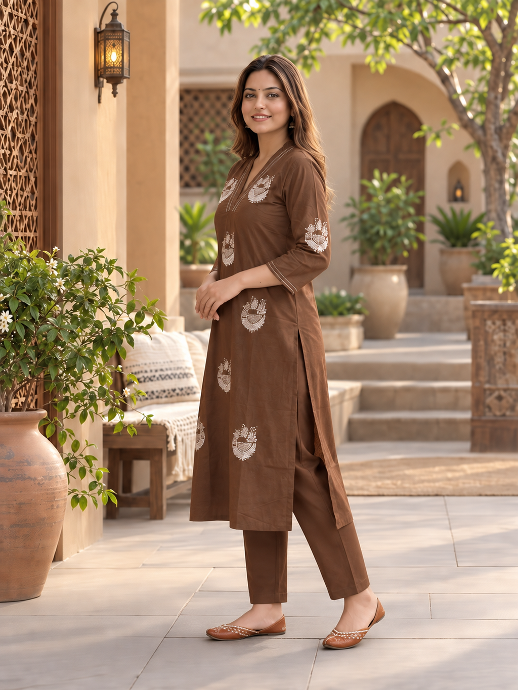 Brown